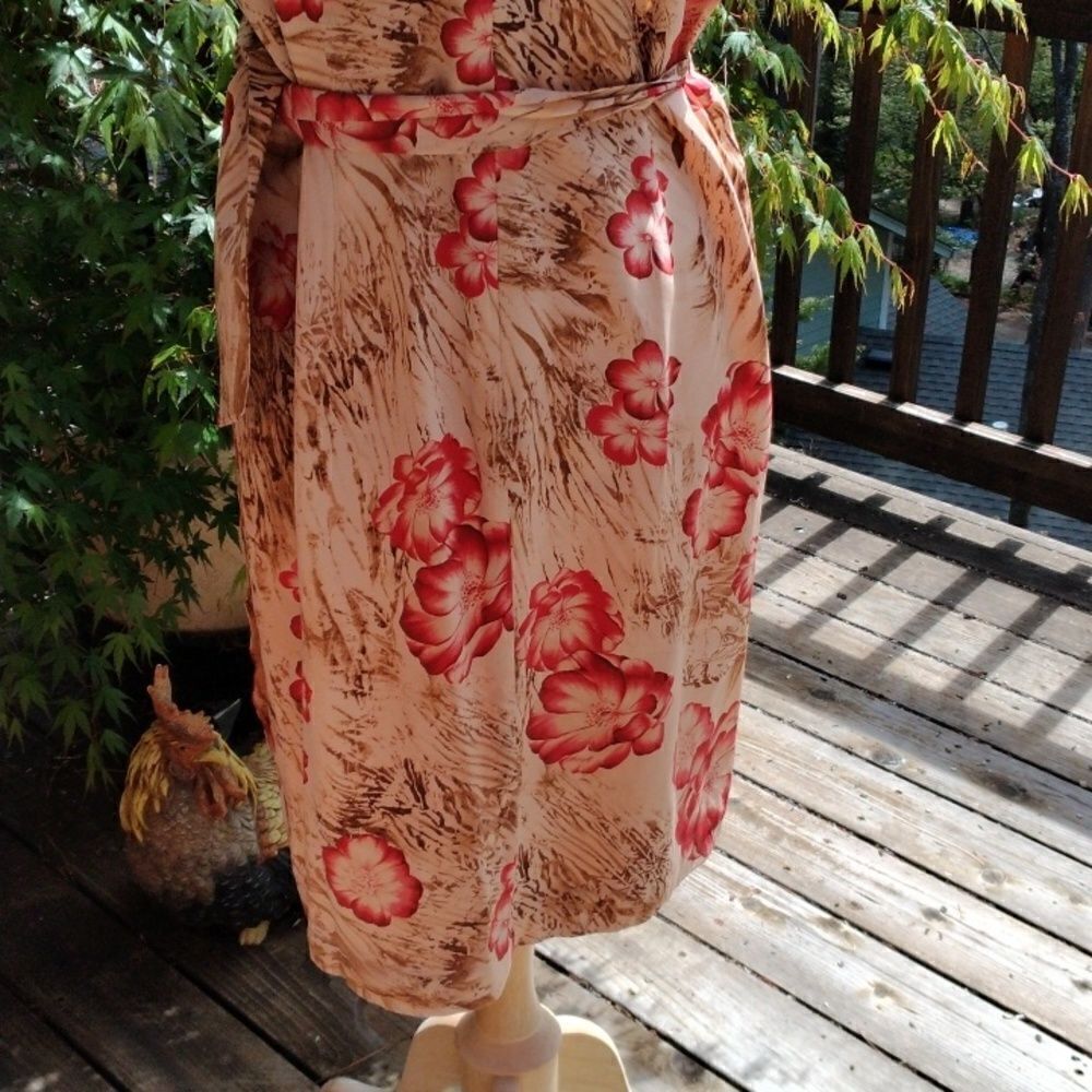 Valerie Stevens Vintage Silk Dress - Picture 7 of 15